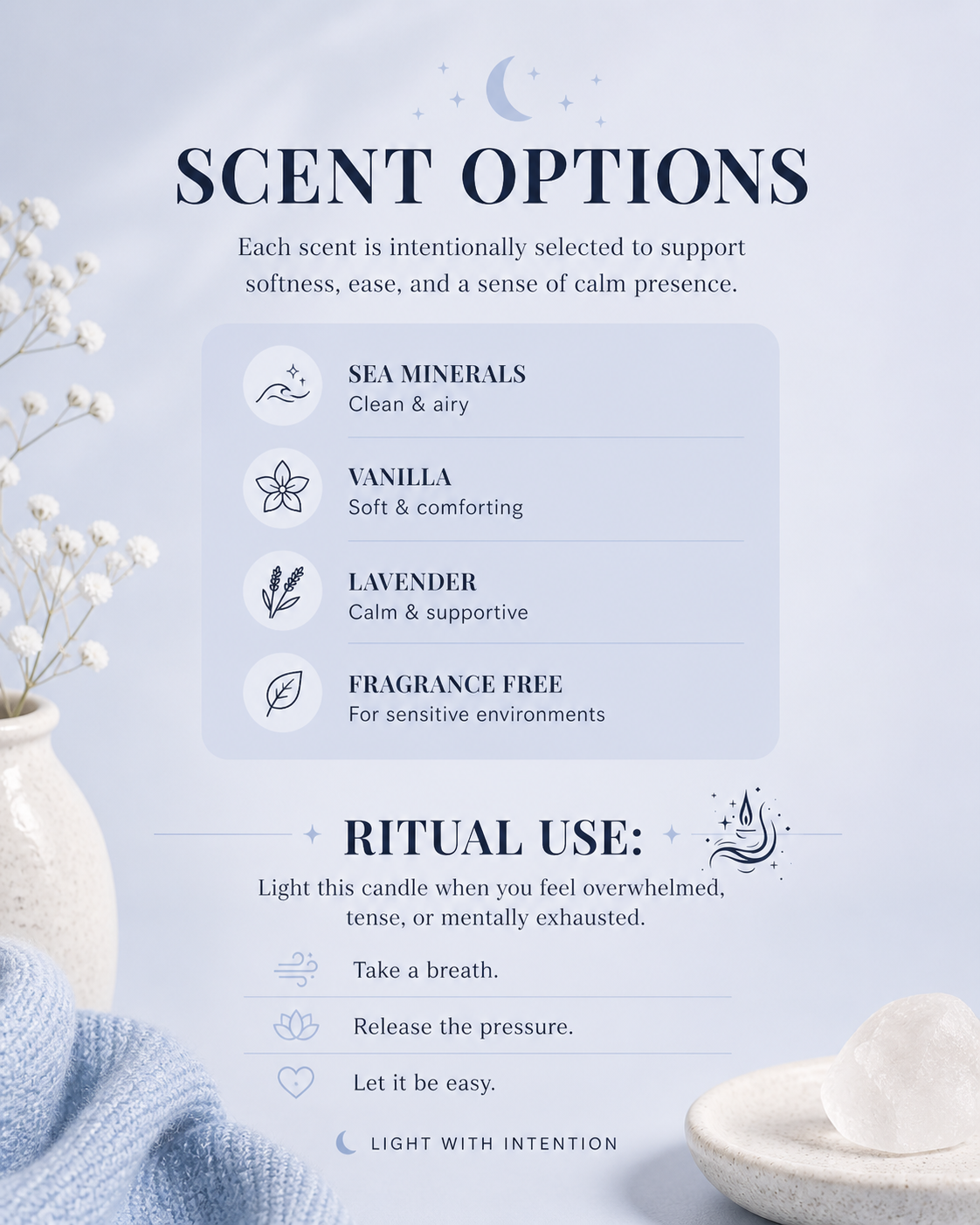 Let It Be Easy Candle