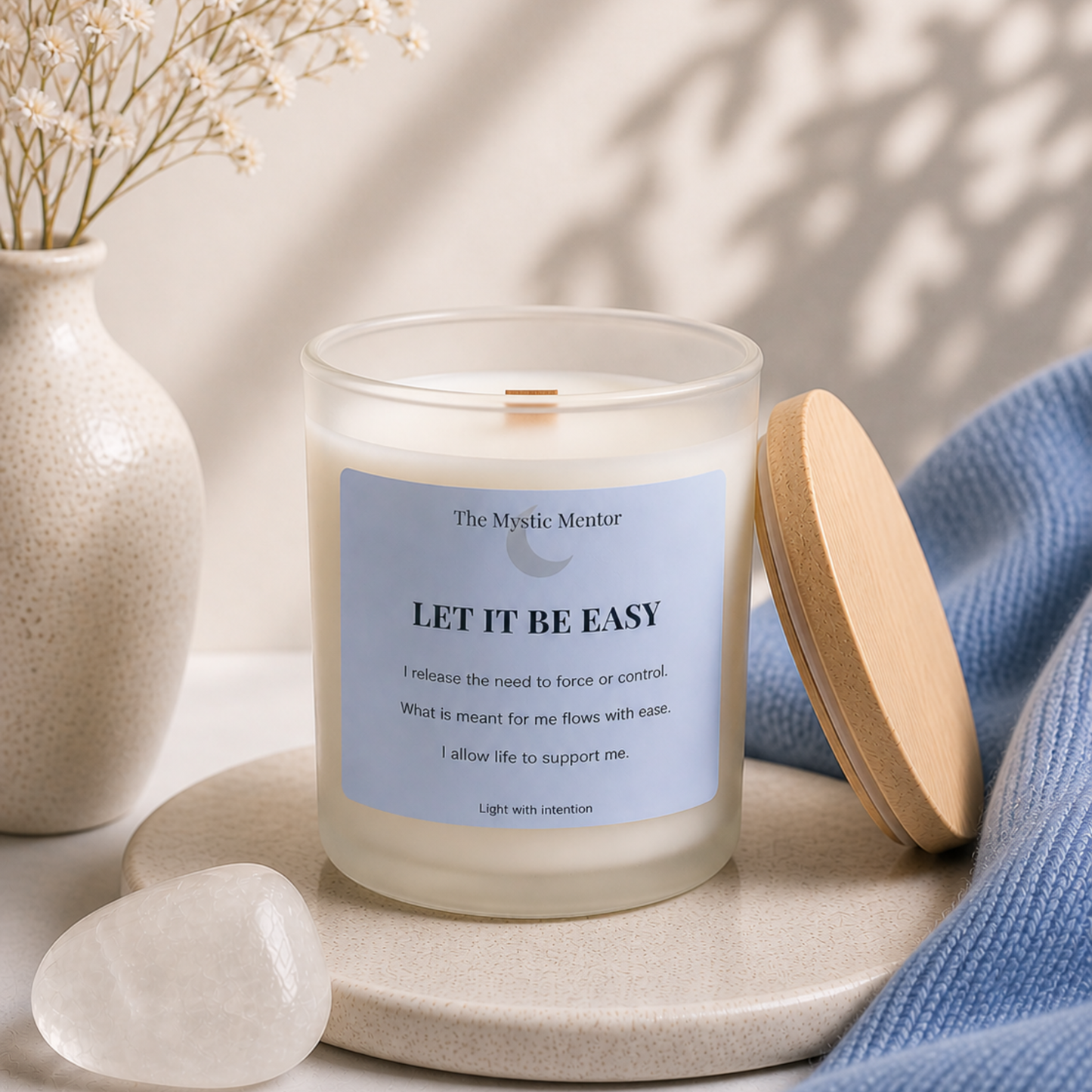 Let It Be Easy Candle