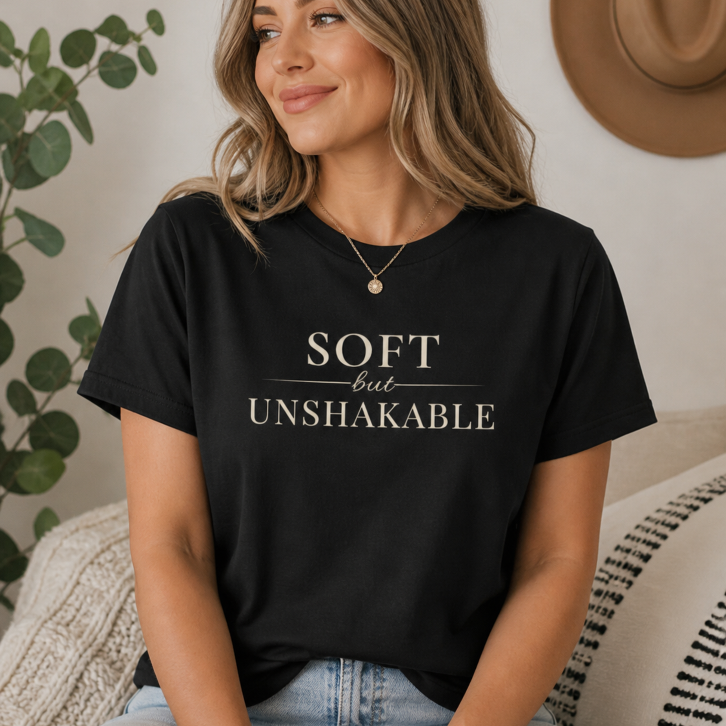 Soft but Unshakable Affirmation Tee