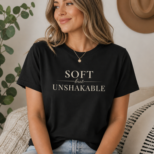 Soft but Unshakable Affirmation Tee