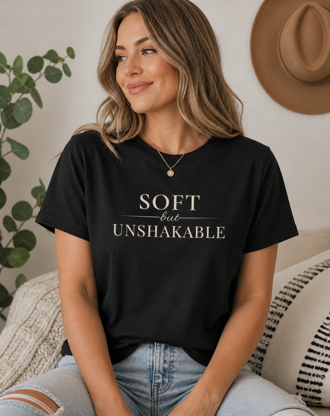 Soft but Unshakable Affirmation Tee