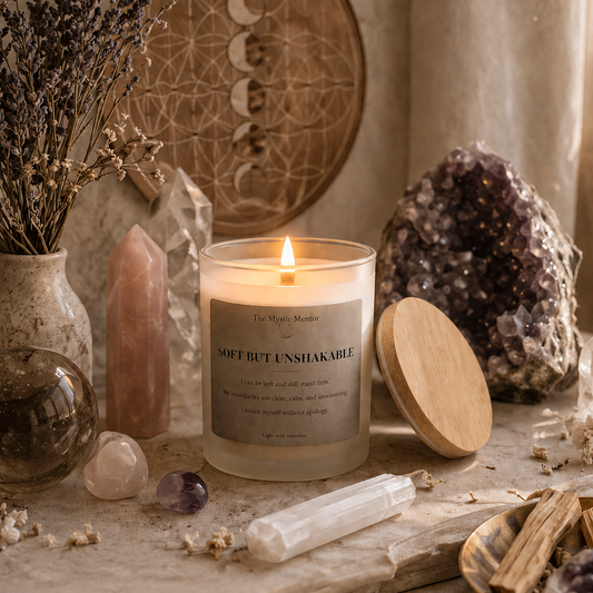 Soft But Unshakable Candle