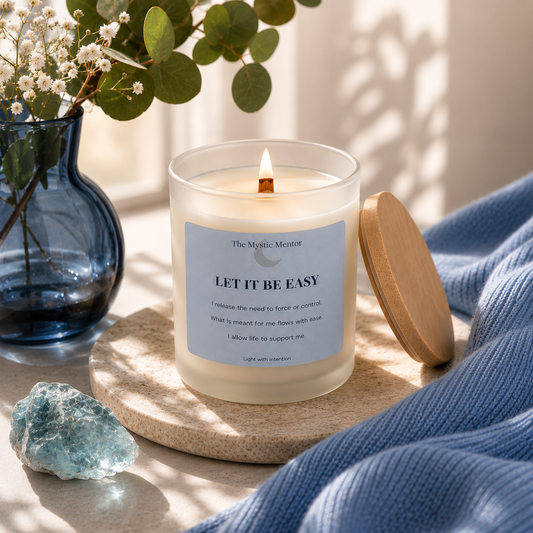 Let It Be Easy Candle