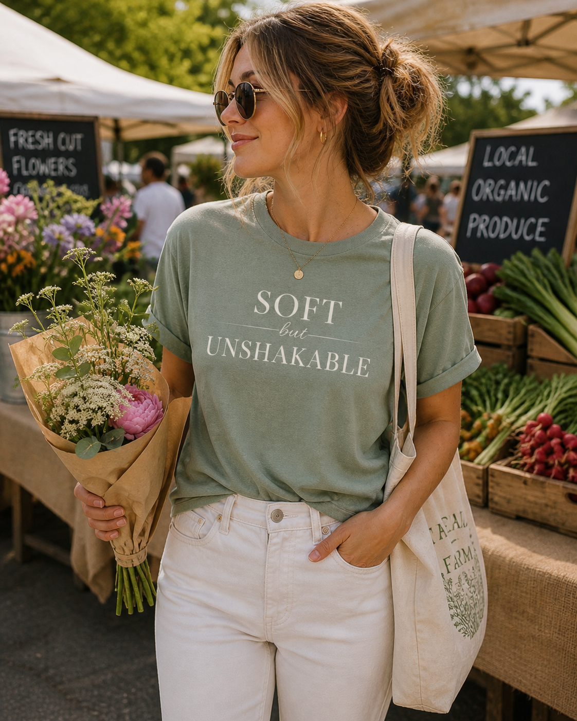 Soft but Unshakable Affirmation Tee
