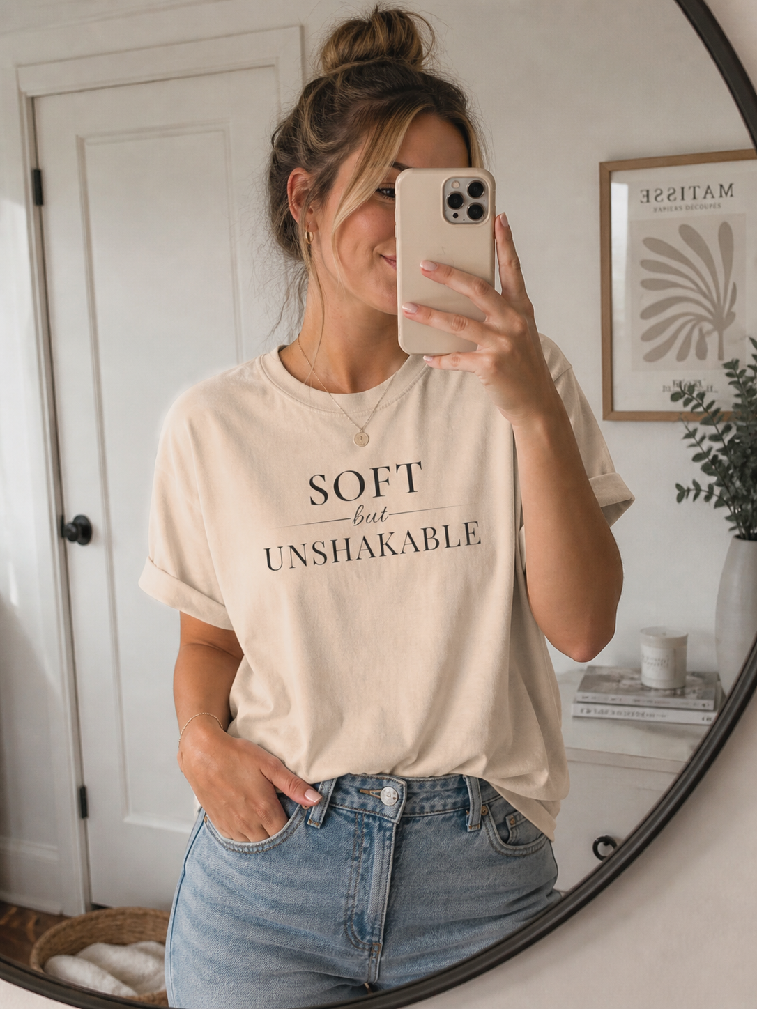 Soft but Unshakable Affirmation Tee