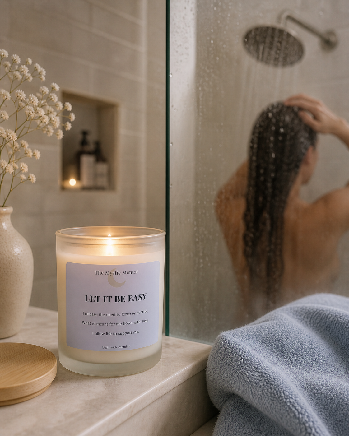 Let It Be Easy Candle
