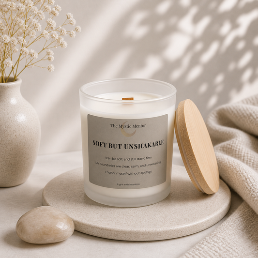 Soft But Unshakable Candle