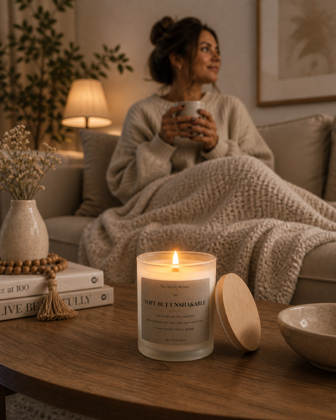 Soft But Unshakable Candle