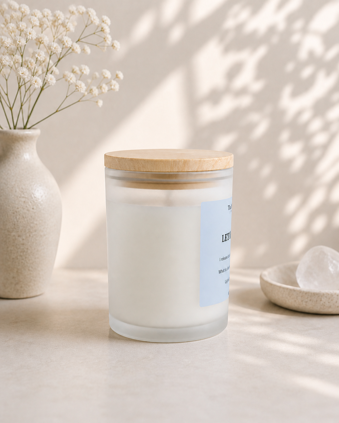 Let It Be Easy Candle