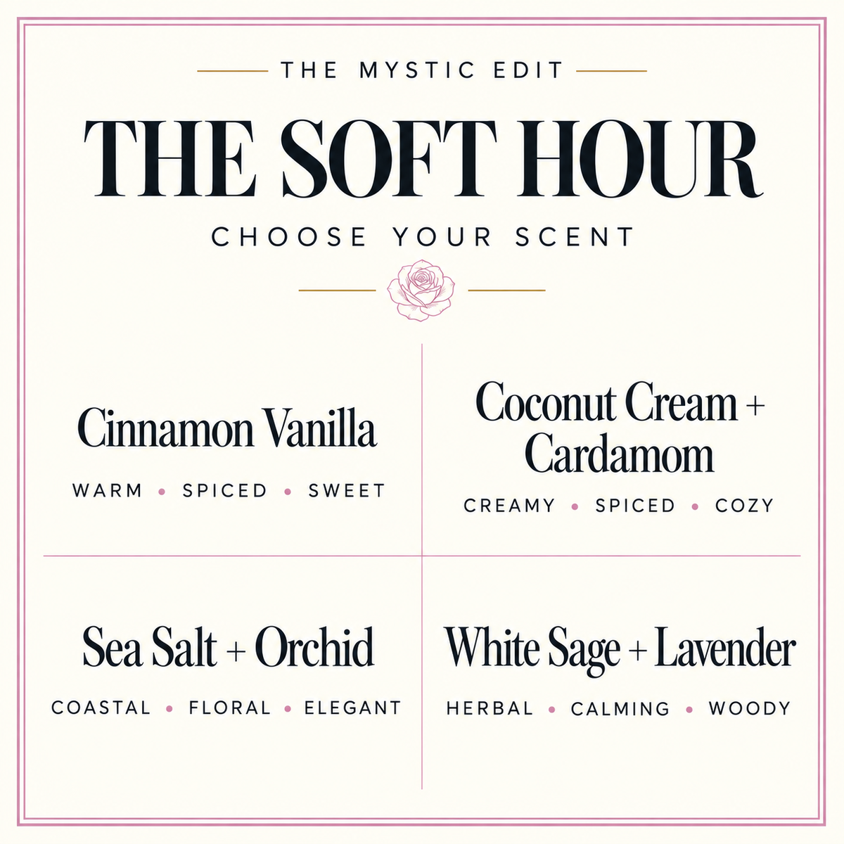 The Soft Hour Soy Candle – 9 oz