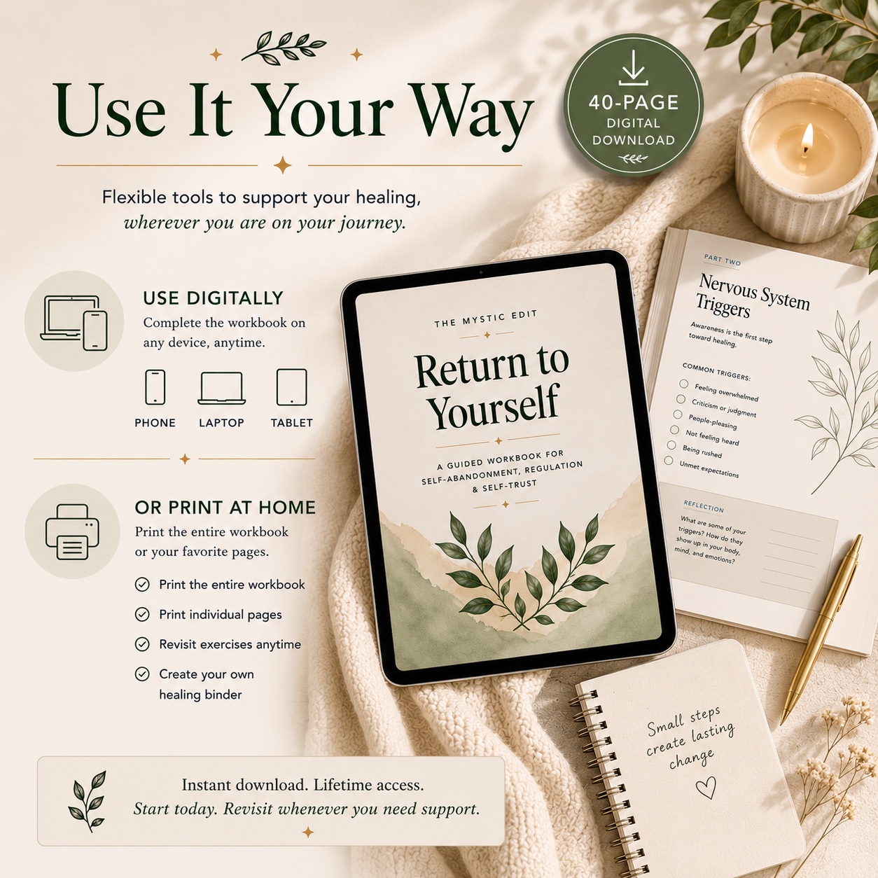 Nervous System Reset Workbook